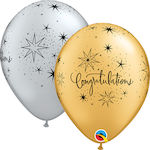 Μπαλόνια Congratulations Elegant Πολύχρωμα 27.9εκ. 25τμχ