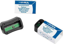 Lyra Extra Long Point Plastic Ascutoare Negru