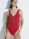 SugarFree One-Piece Swimsuit Red