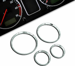 JOM Δαχτυλίδια Καντράν Χρωμίου για Opel Astra B (1993-1999) / Opel Tigra A