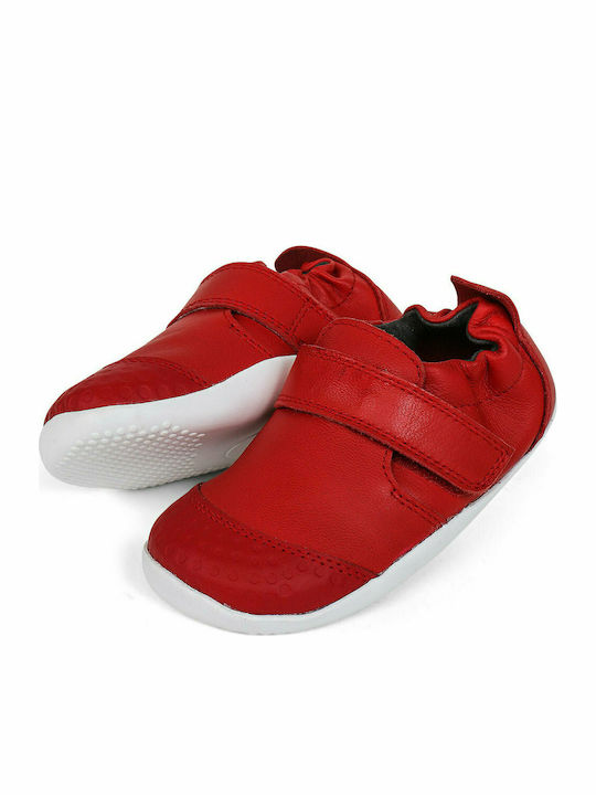 Bobux Kinder-Sneaker Xplorer Go Trainer Anatomisch mit Klettverschluss Rot