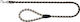 Trixie Dog Leash/Lead Cavo 18mm Black/Grey in G...