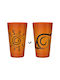 Abysse Naruto Konoha & Sea Symbol Glass made of Glass in Orange Color 400ml