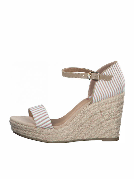 s.Oliver Damenplattformen Beige