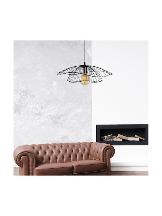 HomeMarkt Pendant Light Black with Socket E27 5...