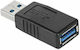 Converter USB-A male to USB-A female 1pcs DM-0866