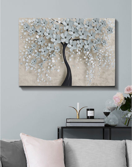 HomeMarkt Blossom Tree Картина Платнен 100x70см