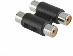 DM-0317-N RCA Female to RCA 2x Female DM-0317-N RCA Female to RCA 2x Female