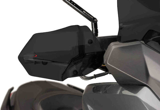 Puig Motorcycle Protective Hand Guards Protective Handguards for Yamaha X-Max 125/250/300/400 in Black Colour