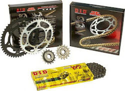 DID Chain & Sprocket Kit (14-42-520VX) for Honda FMX 650 2005-2008