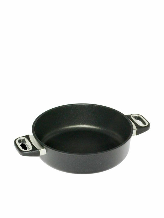AMT Gastroguss Ρηχή Κατσαρόλα από Χυτό Αλουμίνιο 4.3lt / 28cm