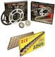 DID Kette & Ritzel-Kit Goldene (16-45-525VX) für Suzuki GSX-R 600 2001-2005