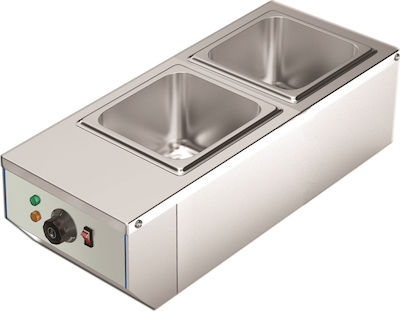 Commercial Electric Bain Marie 2xGN1/6 1kW