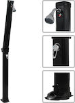 vidaXL Plastic Outdoor Shower Solar 23 Λίτρων Μαύρη 214x23x15cm