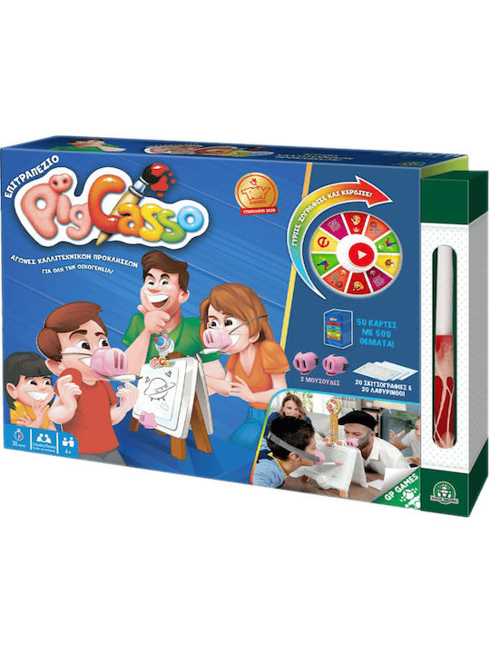 Παιχνιδολαμπάδα Επιτραπέζιο Pigcasso για 6+ Ετών Giochi Preziosi