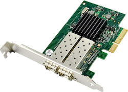 Powertech Card de control PCIe cu 2 porturi Ethernet