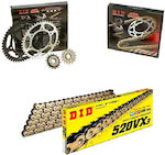 DID Kette & Ritzel-Kit Goldene (15-44-520VX/GB) 2005-2009