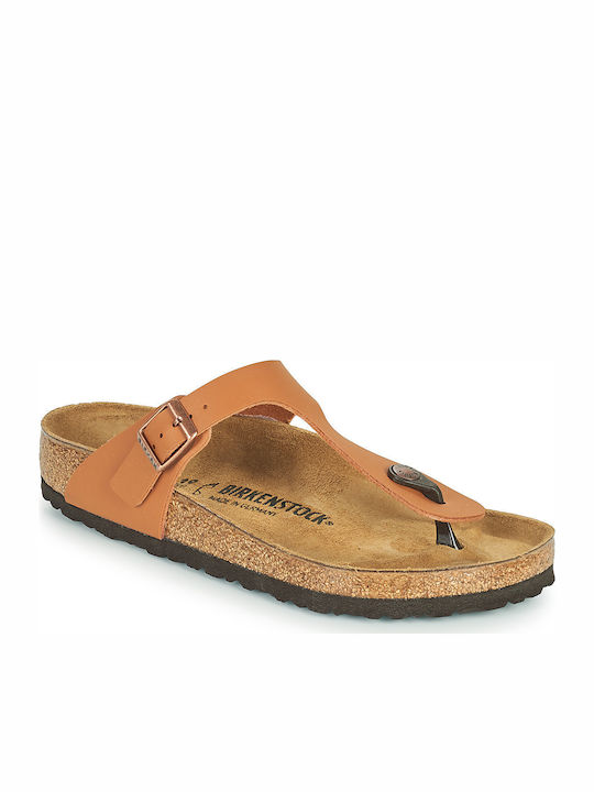 Gizeh Birko-Flor Women's Anatomic Sandals Tabac Brown Regular Fit