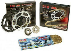 DID Chain & Sprocket Kit (15-45-520ZVMX) for Kawasaki Z800 2013