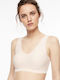 Soft Stretch Women's Bra with Light Padding Beige -OWU
