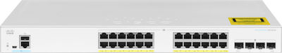 Cisco CBS350-24P-4G Managed L2 Switch με 24 Θύρες Gigabit (1Gbps) Ethernet