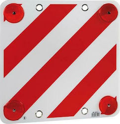 Lampa Ανακλαστικό Σήμα Προεξέχοντος Φορτίου Κόκκινο/Άσπρο 50x50cm 1τμχ