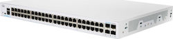 Cisco CBS250-48T-4G Verwaltet L3 Switch mit 48 Ports Gigabit (1Gbps) Ethernet