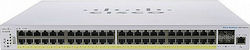 Cisco CBS250-48PP-4G Managed L2 / L3 PoE+ Switch with 48 Gigabit (1Gbps) Ethernet Ports