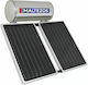 MALT H SAC Încălzitor solar de apă 160 litri Inox Energie Triplă cu colector de 2.7 metri pătrați