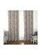 Lino Home Curtain with Pencil Pleat Fluture 901 Beige 133x270cm