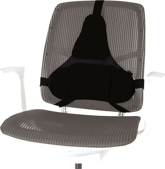 Fellowes Professional Series Ultimate Back Support Pillow Black 8041801