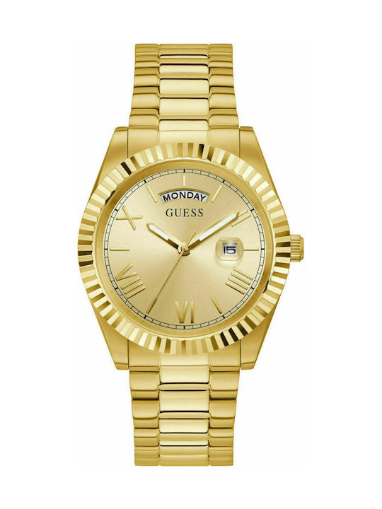 Guess Watch Battery with Gold Metal Bracelet