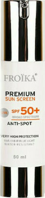 Froika Premium Sunscreen Αντηλιακή Κρέμα Προσώπου SPF50 50ml