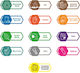 Trust Sign Self-Adhesive Αυτοκόλλητα Ενδείξεων Κάδων Svelte TR.1844/M3 13pcs
