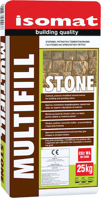 Isomat Multifill Stone Αρμόστοκος Ρητινούχος για Πέτρες Γκρι 25kg