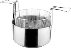 Fryer Aluminum Capacity 12lt with Diameter 30cm and Height 16cm.