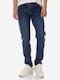 Camaro Men's Jeans Pants Stretch in Regular Fit Navy Blue