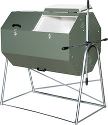 JK 400 Metallic Closed Type Composter 400lt Rotating