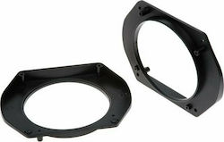 Connects2 Βάσεις Ηχείων Μπροστινές 130mm για Alfa Romeo Spider - Fiat Brava / Bravo / Marea - Lancia Ypsilon 2τμχ
