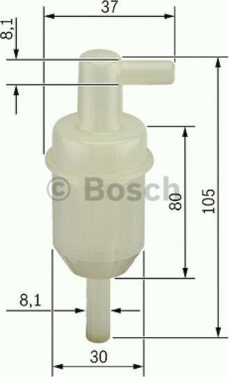 Bosch Gasoline Filter for Φίλτρο Βενζίνης για Daewoo/Mercedes/Ssangyong