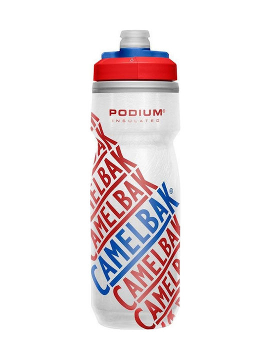 Camelbak Podium Chill Πλαστικό Παγούρι 620ml Λευκό