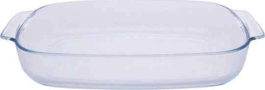 Ankor Ορθογώνιο Πυρίμαχο Σκεύος Γυάλινο 38x25.4x5.3cm