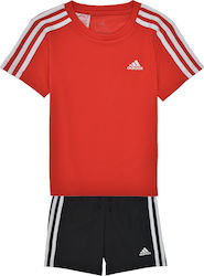 Adidas Παιδικό Σετ με Σορτς Καλοκαιρινό για Αγόρι 2τμχ Κόκκινο GN1493 |  Skroutz.gr