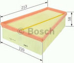 Bosch Car Air Filter for Skoda Fabia