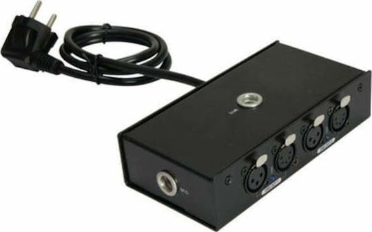 Eurolite 2 3/5-Pol DMX Splitter für Lichtkonsole / 2 XLR-Eingänge