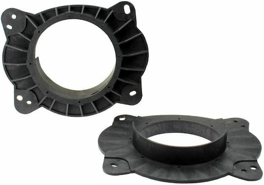 Connects2 Speaker Ring Car Front 165mm Toyota 4-Runner / Avalon / Camry / FJ / Highlander / Land Cruiser / Prius / Sequoia 2pcs