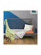 Zouzounia Flower Baby Sheets Set Crib Cotton Multicolored 120x160cm 3pcs