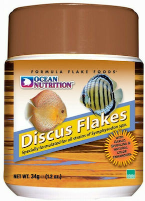 Ocean Nutrition Discus Tropical Fish Food Flakes 34gr