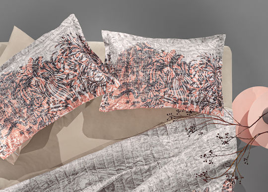 Guy Laroche Artizan Set Față de Pernă Oxford Coral 50x70cm.