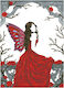 Diamond Dotz Winter Rose Fairy Καμβάς Diamond Painting Κιτ